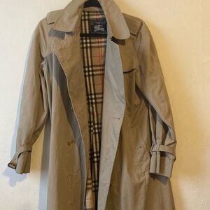 Vintage Burberry Trench Coat classic  As is Read